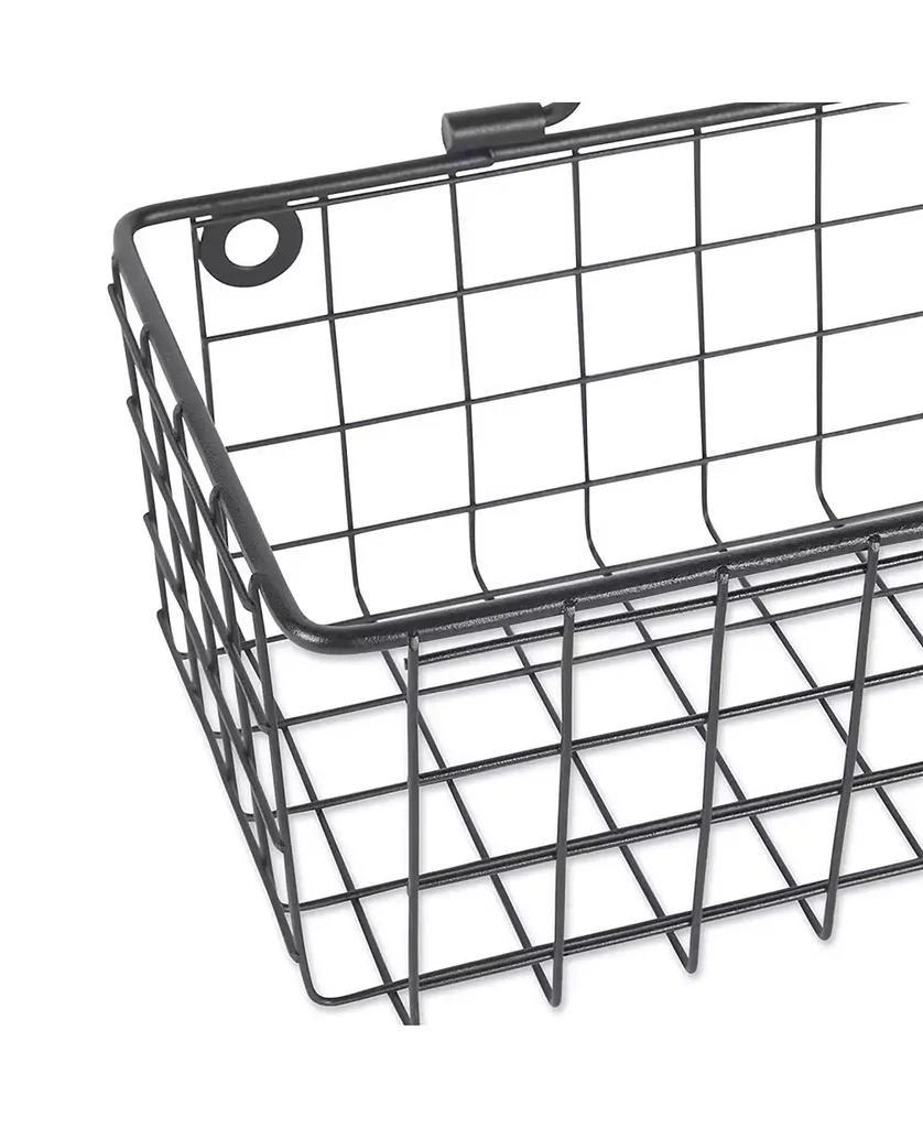 商品Design Imports|Wire Wall Basket Set 2 Medium,价格¥319,第4张图片详细描述