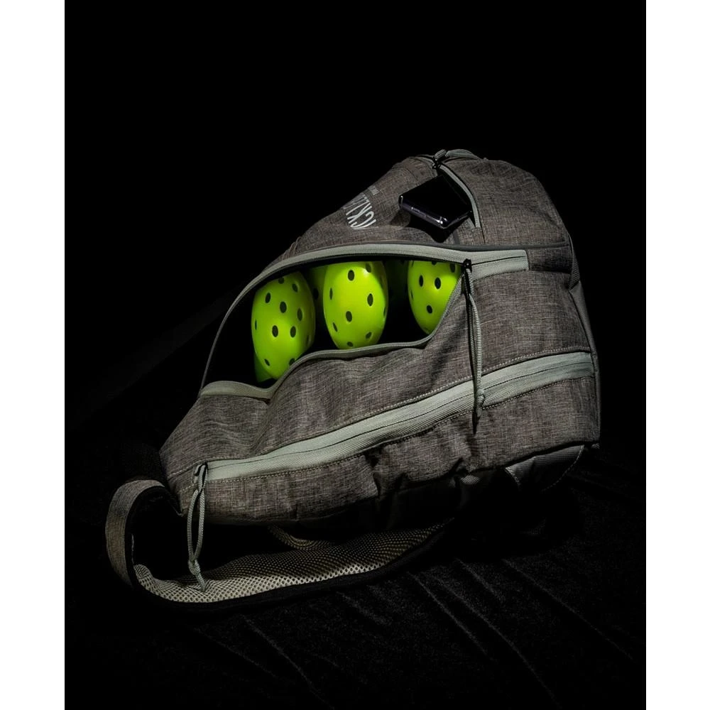 商品Franklin|Pickleball-X Elite Performance Sling Bag - Official Bag Of The Us Open (Gray/Gray),价格¥296,第2张图片详细描述