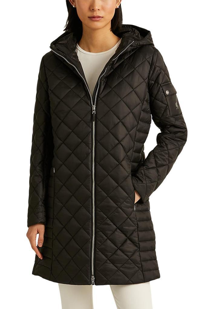 商品Ralph Lauren|Hooded Quilted Down Coat,价格¥816,第1张图片