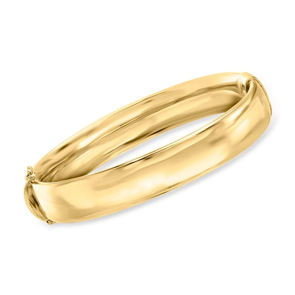 商品Ross-Simons|"Bright Stack" Of 5 Bangle Bracelets in 18kt Gold Over Sterling,价格¥11275,第3张图片详细描述