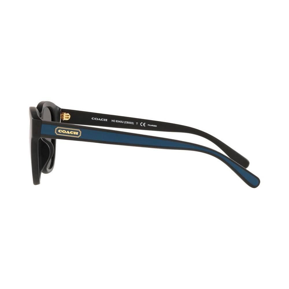 商品Coach|Men's Polarized Sunglasses, HC8340U C8003 53,价格¥1548,第4张图片详细描述