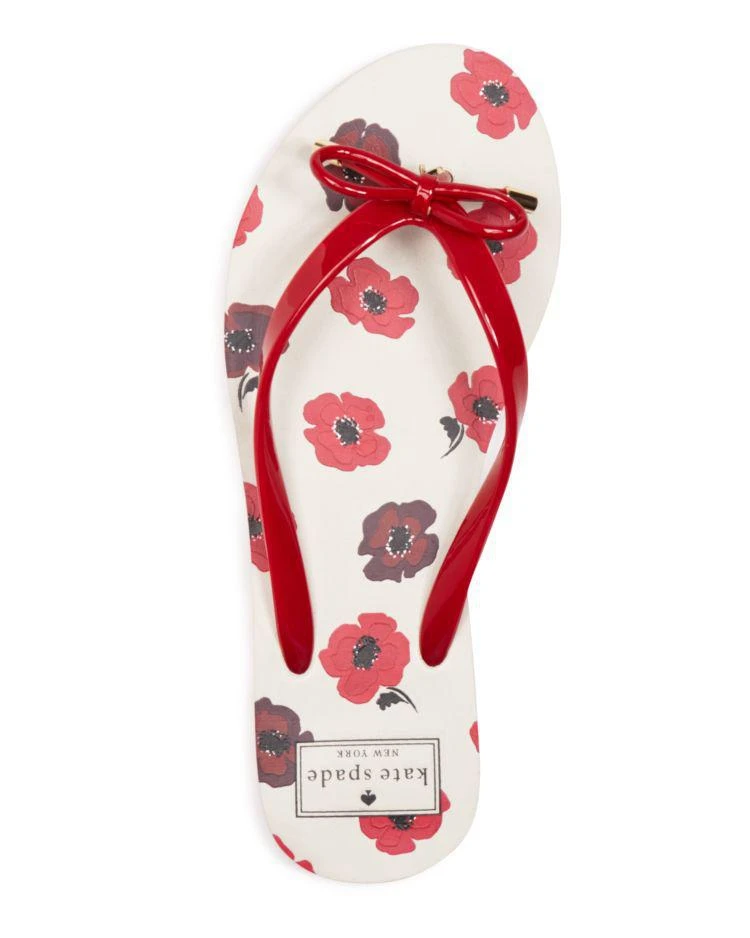 商品Kate Spade|kate spade new york Nova Flip-Flops,价格¥216,第2张图片详细描述