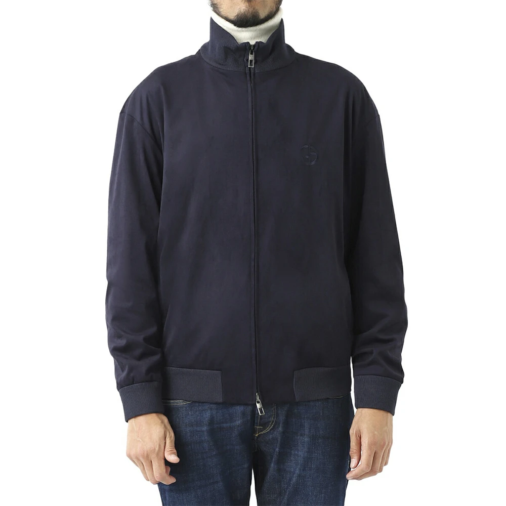GIORGIO ARMANI 男士深蓝色夹克外套 6LSB52-SJGBZ-UBUV 商品