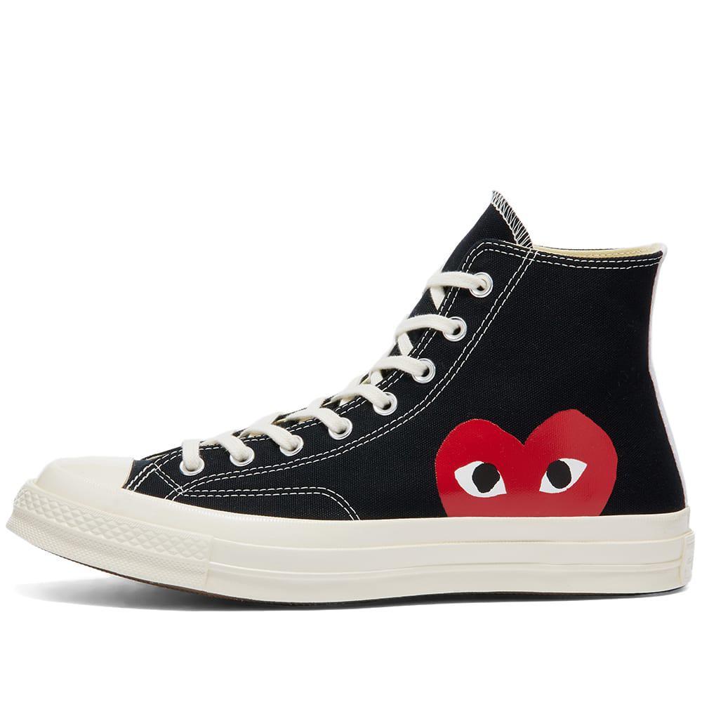 商品Comme des Garcons|Comme des Garcons Play x Converse Chuck Taylor 1970s Hi,价格¥1170,第4张图片详细描述