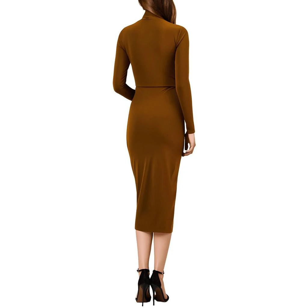 Rachel Rachel Roy Womens Faux Wrap Midi Wrap Dress 商�品
