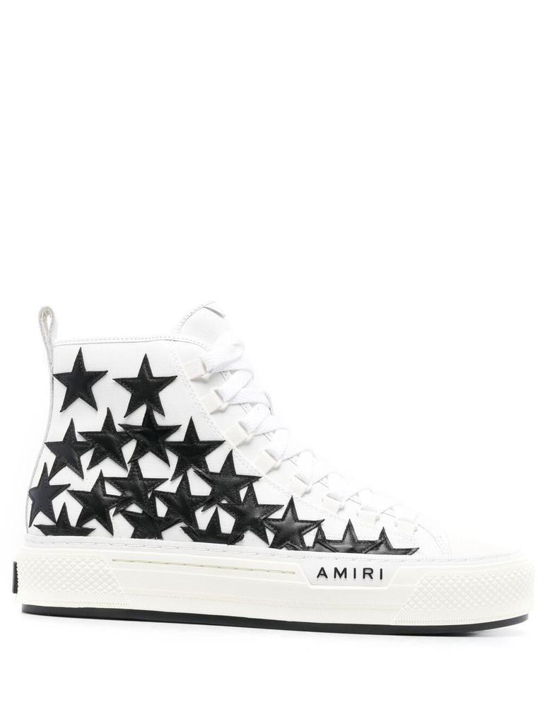 商品AMIRI|Stars court high sneakers,价格¥4024,第1张图片