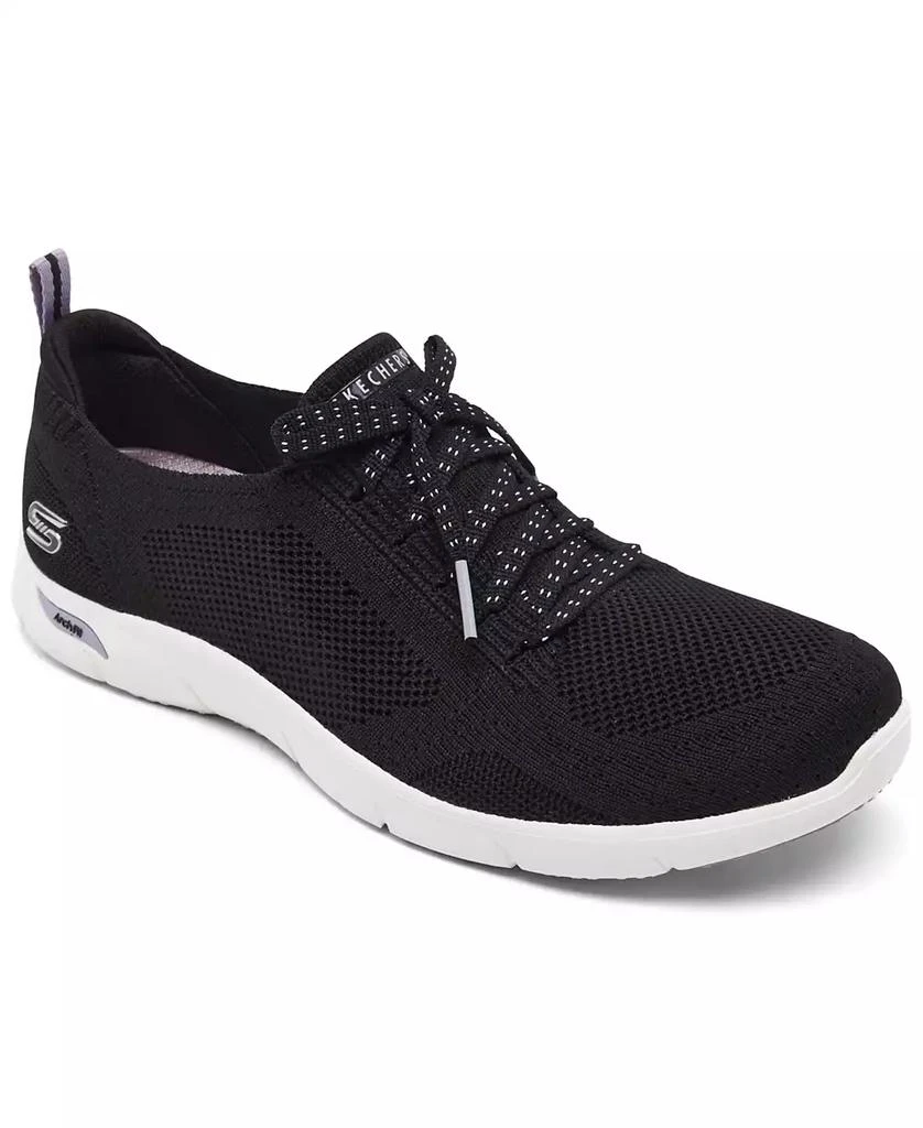 商品SKECHERS|Women's Arch Fit Refine - Freesia Walking Sneakers from Finish Line,价格¥336,第1张图片