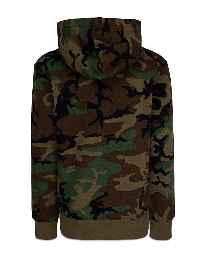 商品Jordan|Boys' Fleece Camo Print Hoodie - Big Kid,价格¥442,第4张图片详细描述