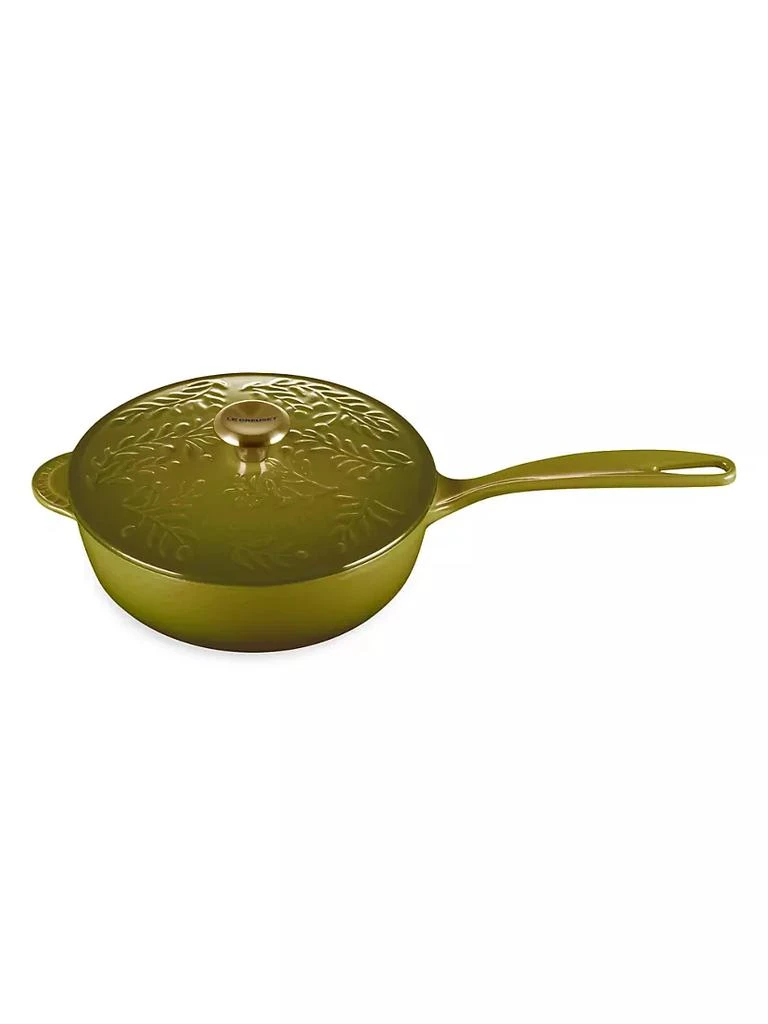 商品Le Creuset|Olive Branch Cast Iron Traditional Round Saucier,价格¥1677,第1张图片