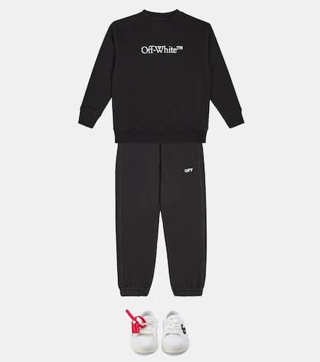 商品Off-White|Low Vulcanized皮革运动鞋,价格¥1292,第2张图片详细描述