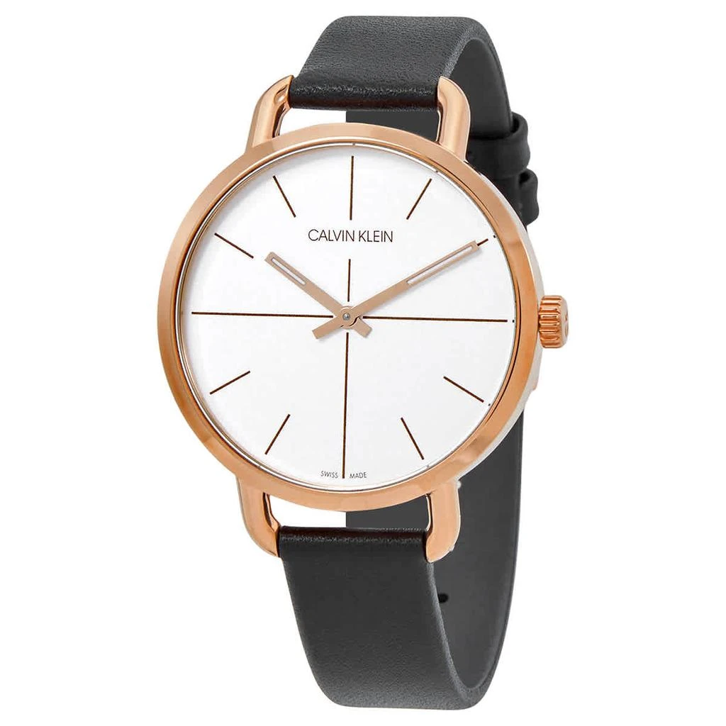 商品Calvin Klein|Calvin Klein Even Quartz Silver Dial Ladies Watch K7B236C6,价格¥335,第1张图片