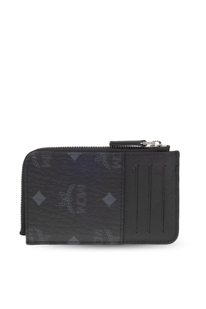 商品MCM|MCM Aren Logo Printed Zipped Key Case,价格¥1617,第2张图片详细描述