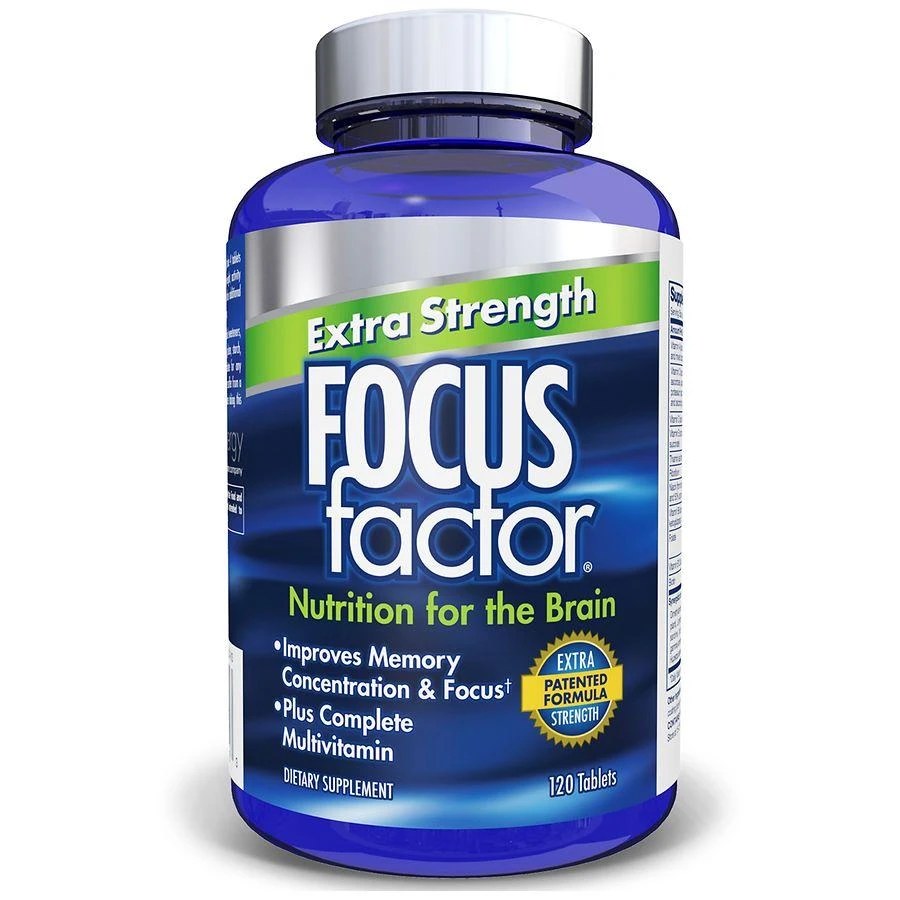 商品Focus Factor|Brain Health Supplement for Brain Performance - Focus, Memory, Multivitamin,价格¥371,第1张图片