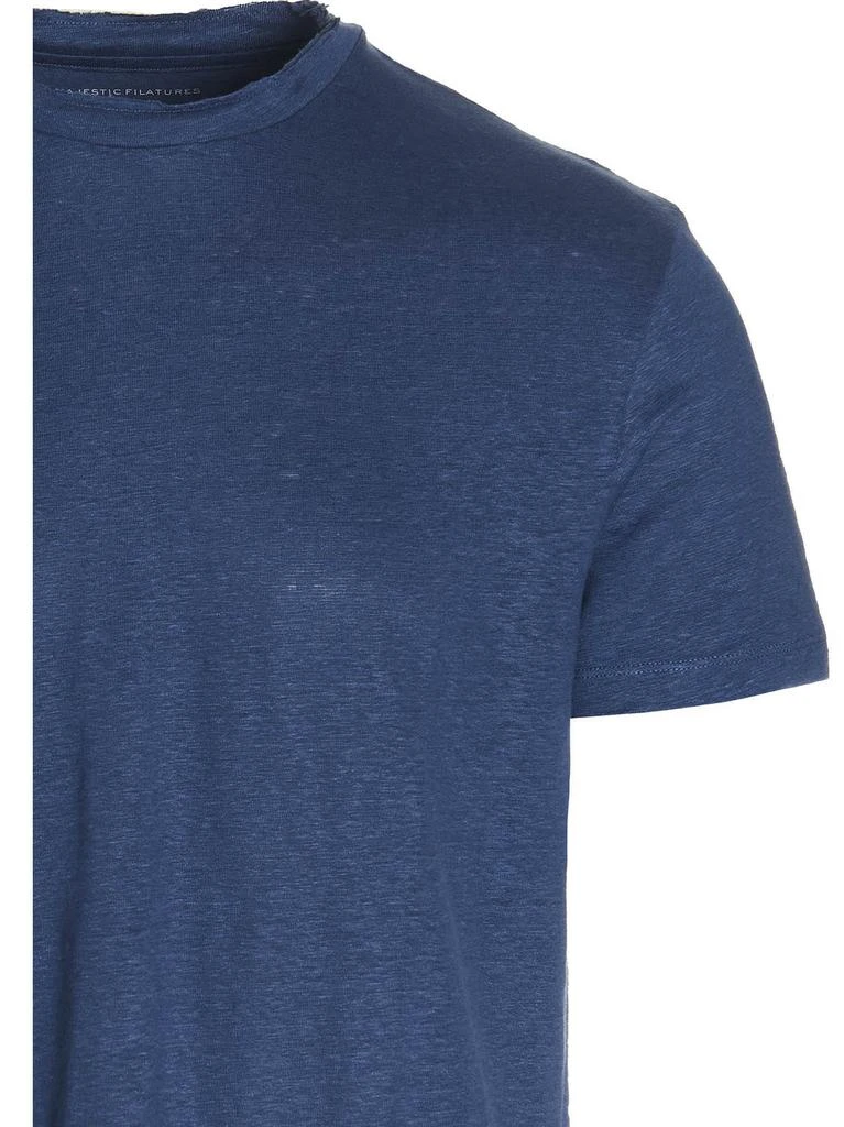 商品MAJESTIC FILATURES|Majestic Filatures Linen T-shirt,价格¥688,第3张图片详细描述