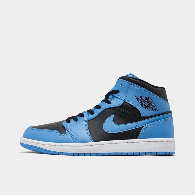 商品Jordan|Men's Air Jordan Retro 1 Mid Casual Shoes,价格¥646,第1张图片