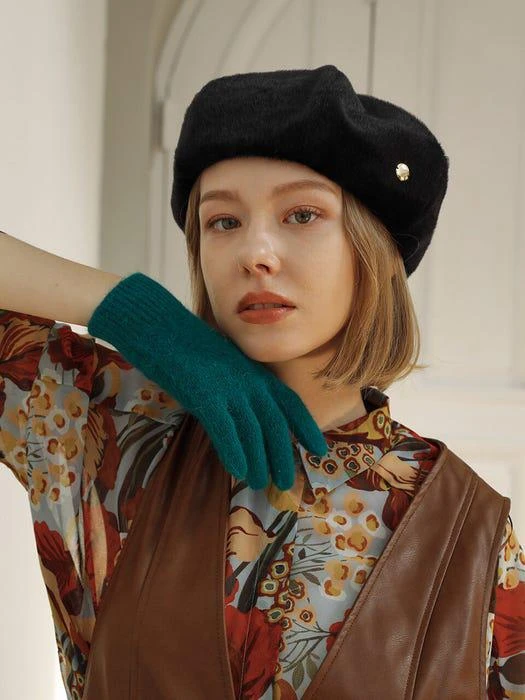 商品Marchen|Mary Wool Knit Gloves_12color,价格¥310,第1张图片