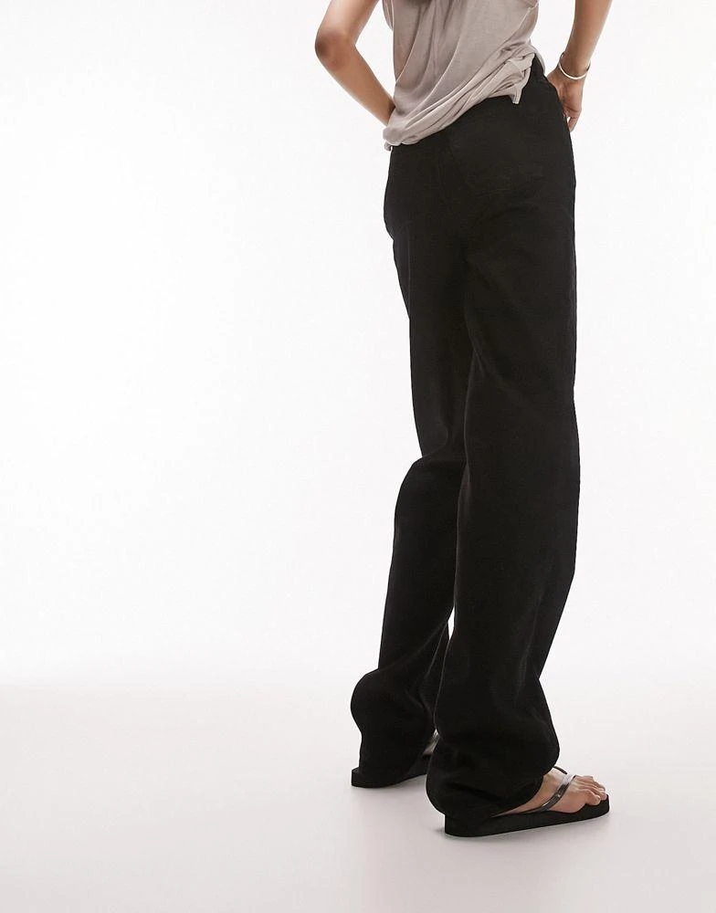 商品Topshop|Topshop Kort jeans in black,价格¥202,第3张图片详细描述
