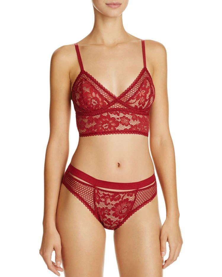 商品ELSE|Petunia Longline Underwire Triangle 文胸,价格¥210,第3张图片详细描述