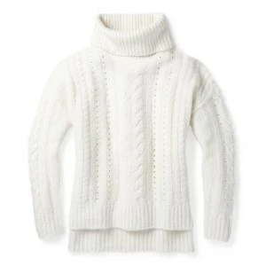 商品SmartWool|SMARTWOOL - MOON RIDGE BF SWEATER W - X-LARGE - Ivory,价格¥827,第1张图片