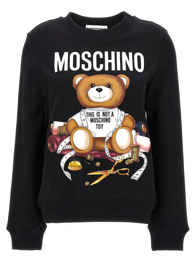 商品Moschino|Orsetto Sarto Sweatshirt Black,价格¥1268,第1张图片