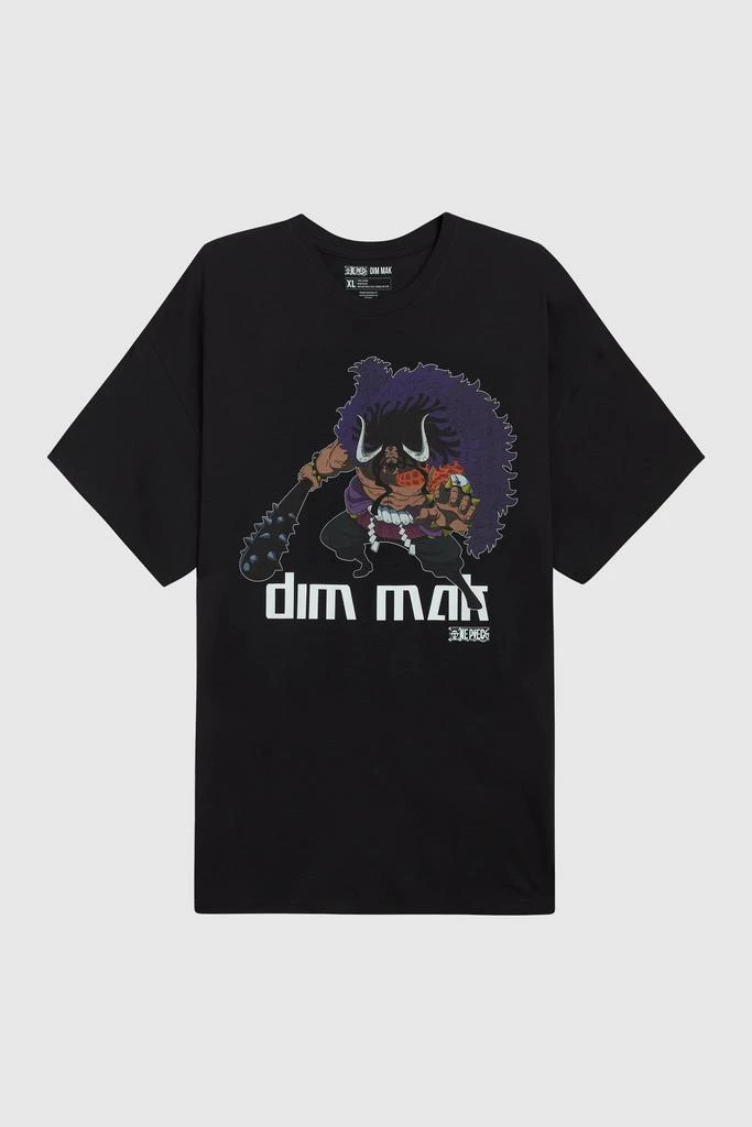 商品ONE PIECE|DIM MAK x ONE PIECE - KAIDO TEE - BLACK,价格¥284,第1张图片