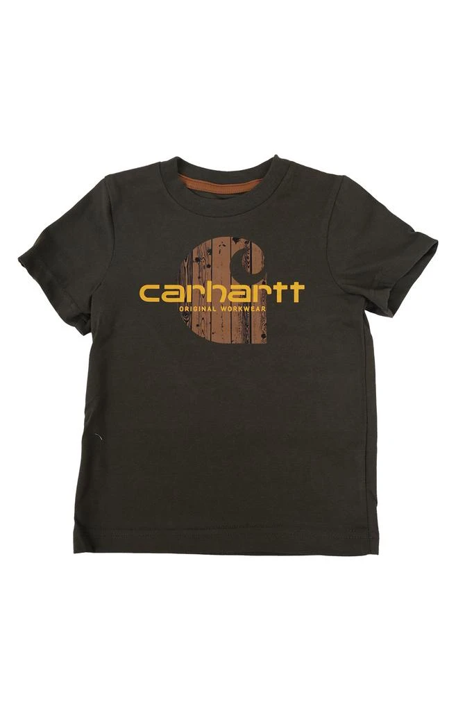 商品Carhartt|(CA6241) SS Woodgrain T-Shirt - Olive,价格¥58-¥60,第1张图片