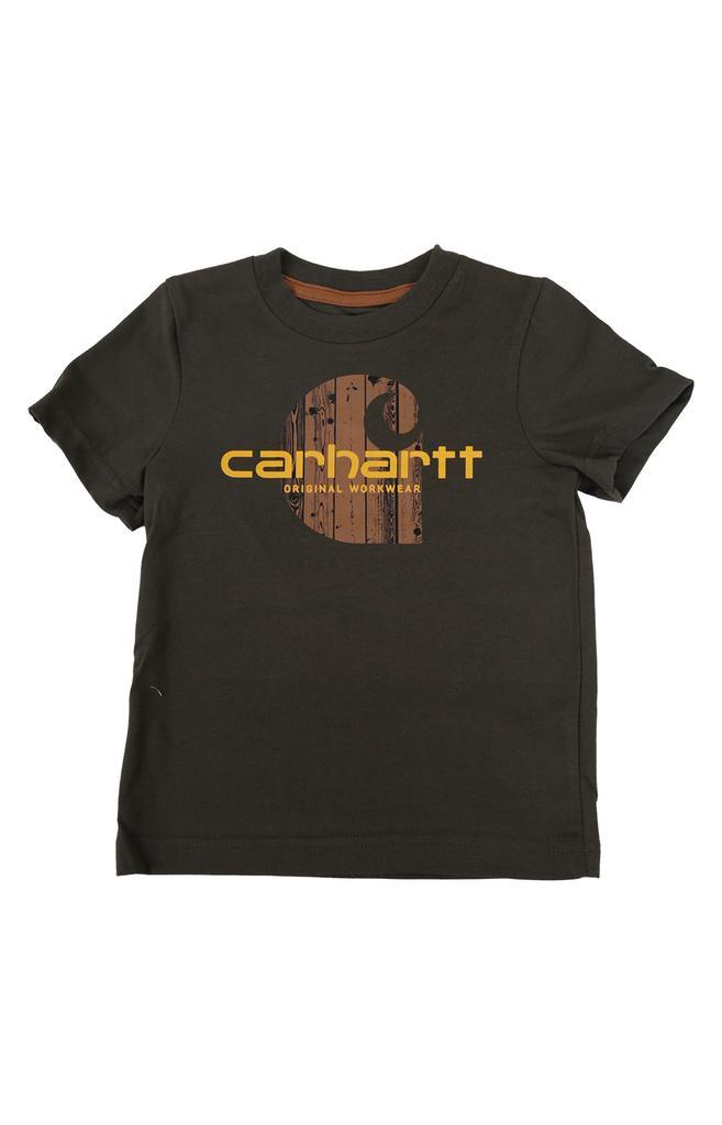 商品Carhartt|(CA6241) SS Woodgrain T-Shirt - Olive,价格¥58-¥60,第1张图片