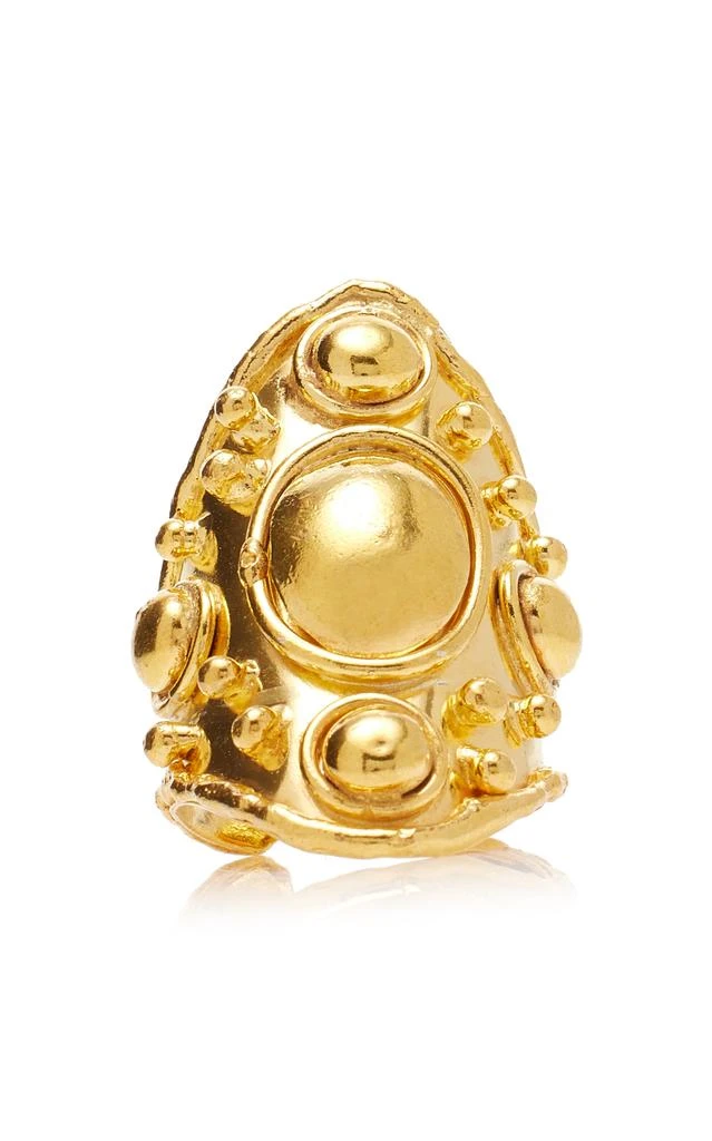 商品Sylvia Toledano|Sylvia Toledano - Byzance 22K Gold-Plated Ring - Gold - OS - Moda Operandi - Gifts For Her,价格¥1256,第1张图片