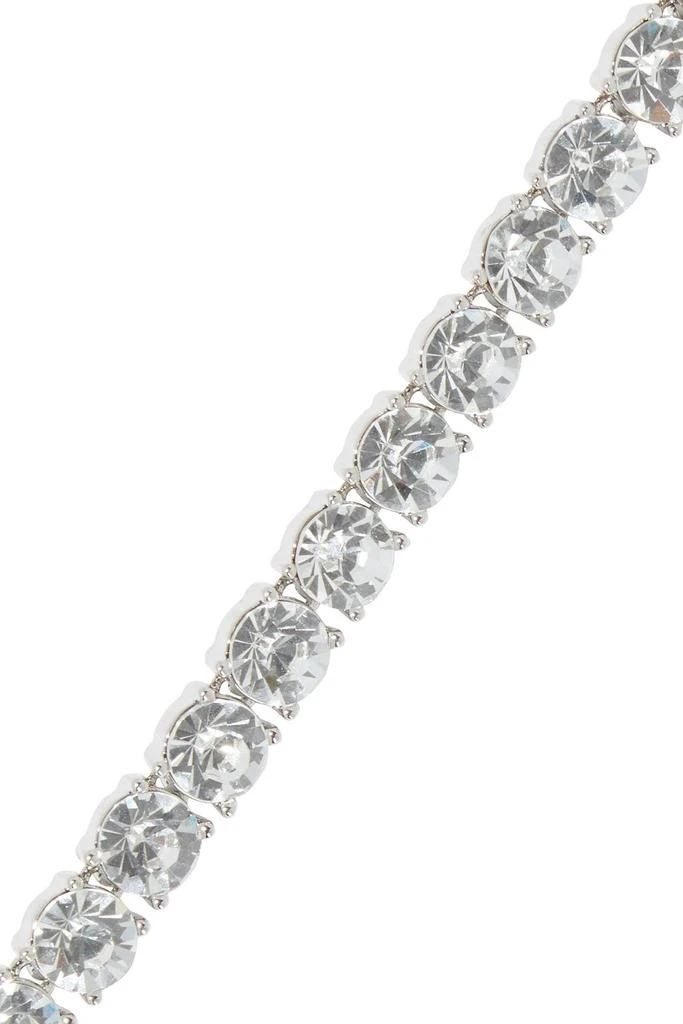 商品Kenneth Jay Lane|Rhodium-plated crystal bracelet,价格¥426,第3张图片详细描述