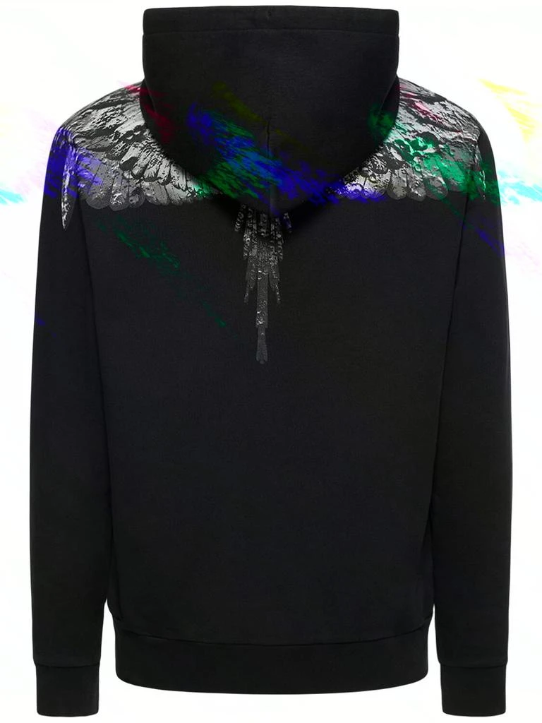 商品Marcelo Burlon|Icon Wings Print Cotton Hoodie,价格¥4643,第4张图片详细描述