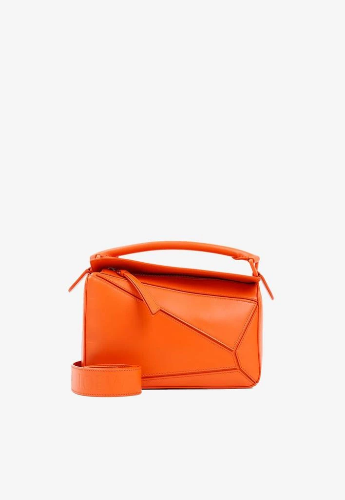 商品Loewe|Small Puzzle Top Handle Bag in Calf Leather,价格¥21699,第1张图片