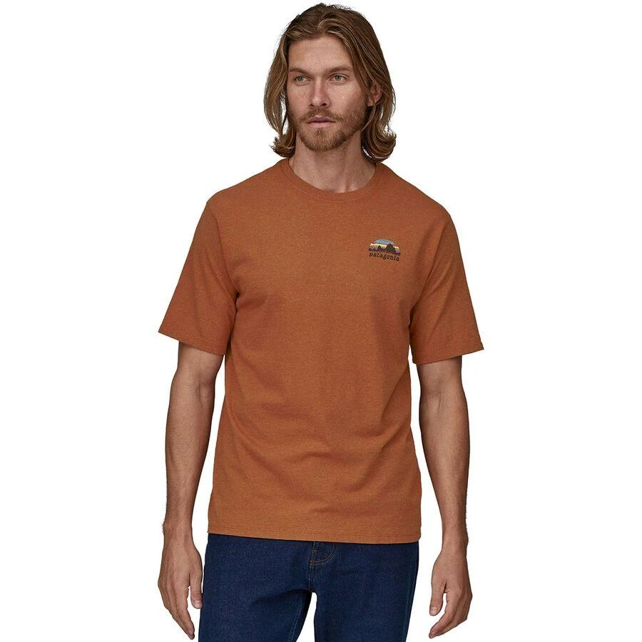 商品Patagonia|Skyline Stencil Responsibili-Tee - Men's,价格¥338,第5张图片详细描述