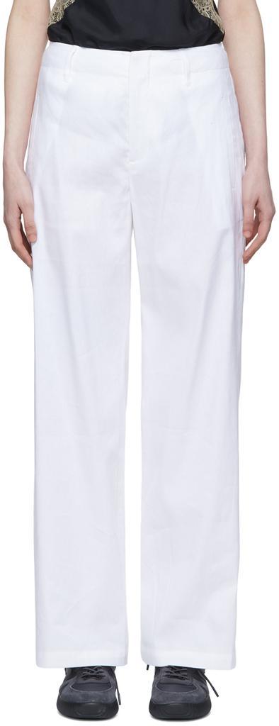 商品Rag & Bone|White Linen Trousers,价格¥2540,第1张图片