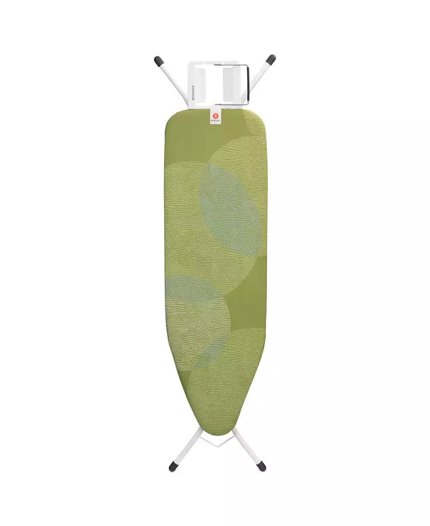 商品Brabantia|Ironing Board B, 49" x 15", 124 x 38 Centimeter - Steam Iron Rest, 0.9" 22 Millimeter White Frame,价格¥1309,第1张图片