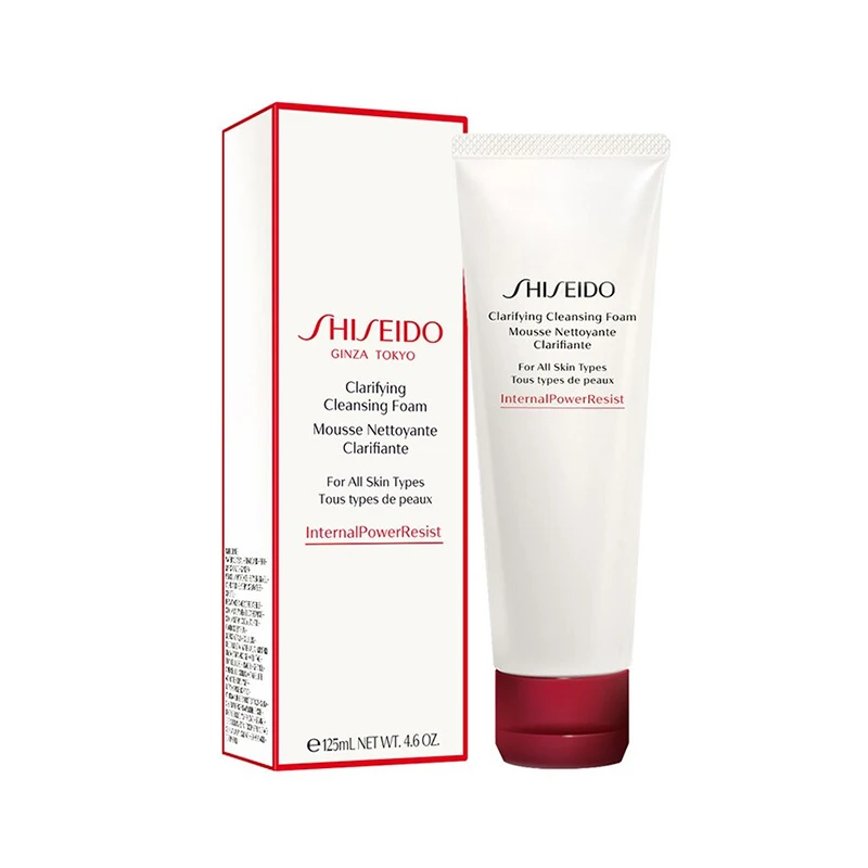 商品Shiseido|资生堂 肌活焕采洁面膏洗面奶 保湿柔肤 温和清洁 125ml,价格¥258,第1张图片