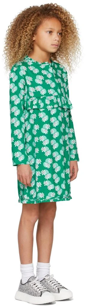 商品Marni|Kids Green Bollo Daisy Dress,价格¥522,第3张图片详细描述