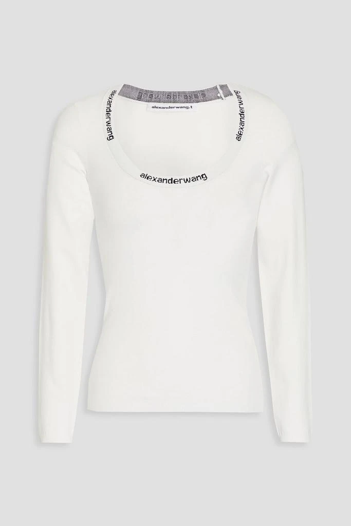 商品Alexander Wang|Stretch-knit top,价格¥1329,第1张图片