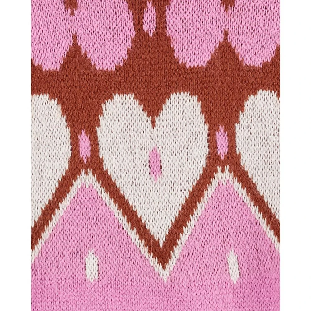 商品Carter's|Little Girls Heart Mohair-Like Sweater,价格¥322,第2张图片详细描述