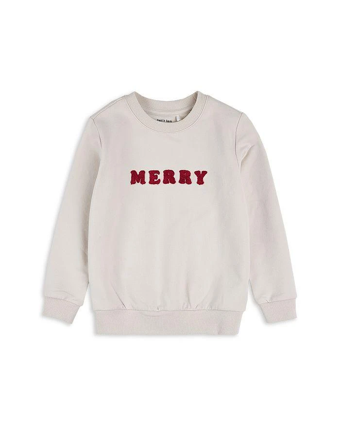 商品Petit Lem|Unisex Merry Fleece Sweatshirt - Little Kid,价格¥248,第1张图片