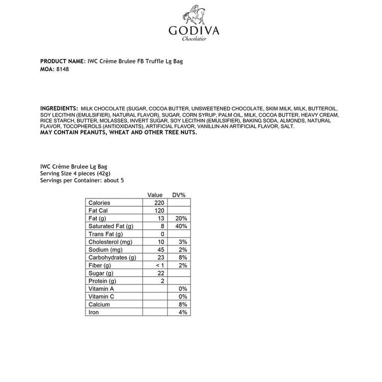 商品Godiva|奶油布丁 独立包装,价格¥75,第2张图片详细描述