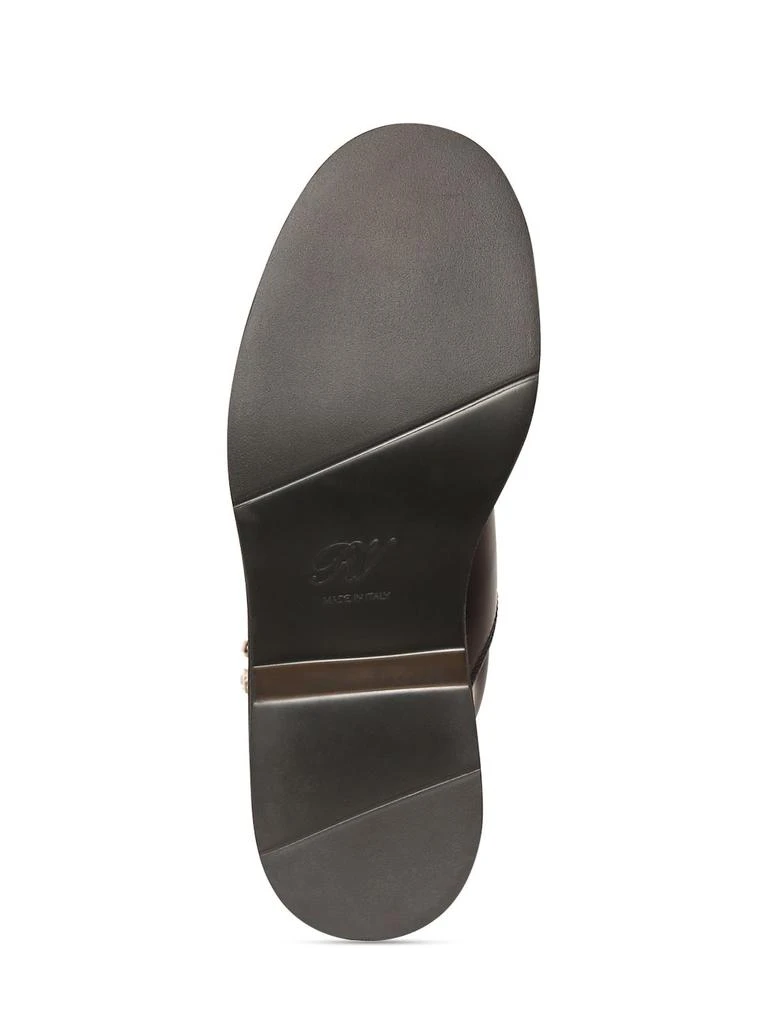 商品Roger Vivier|20mm Viv Rangers Leather Ankle Boots,价格¥19540,第5张图片详细描述