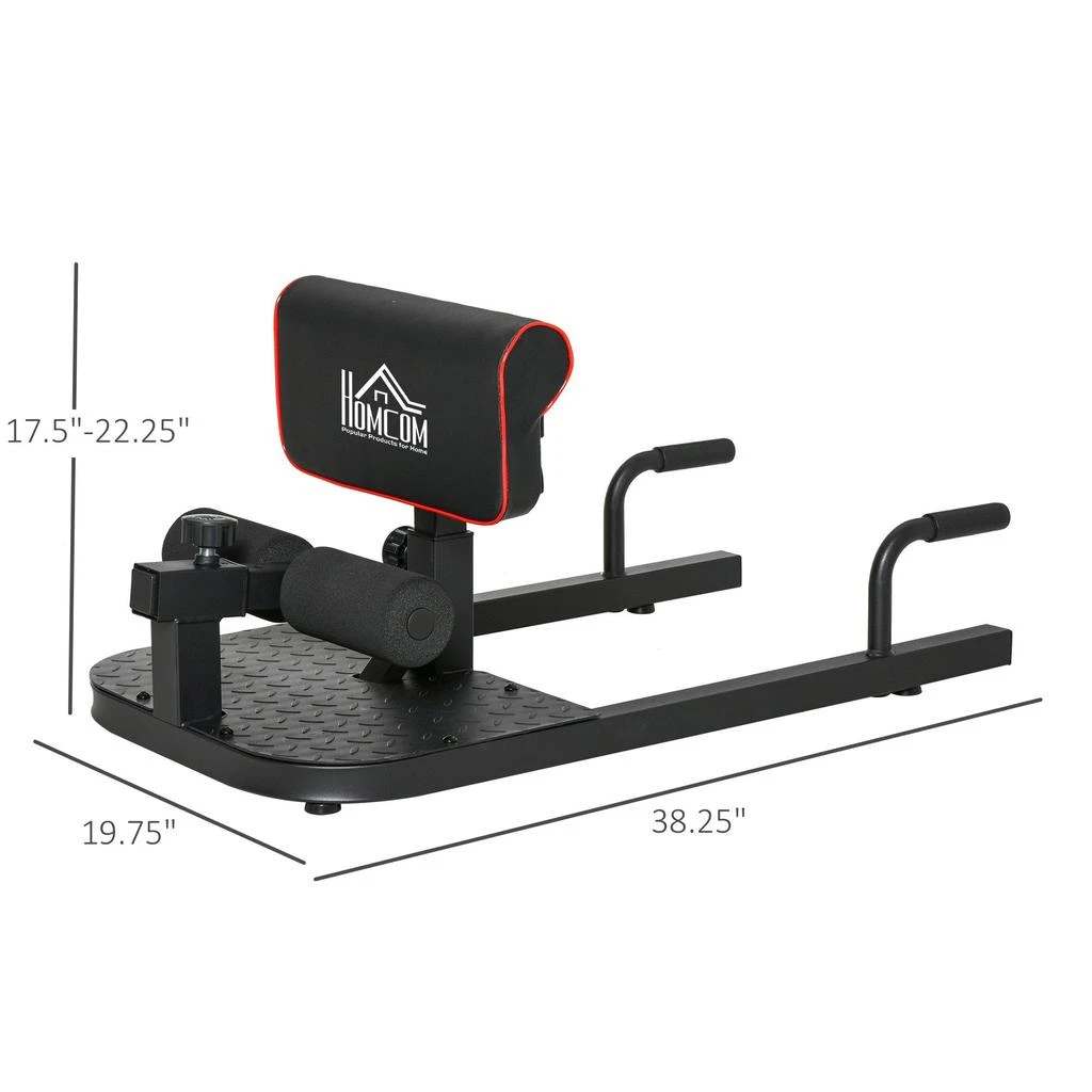 商品Streamdale Furniture|Streamdale 3-in-1 Padded Push Up Sit Up Deep Sissy Squat Machine Home Gym Fitness Equipment,价格¥1575,第3张图片详细描述