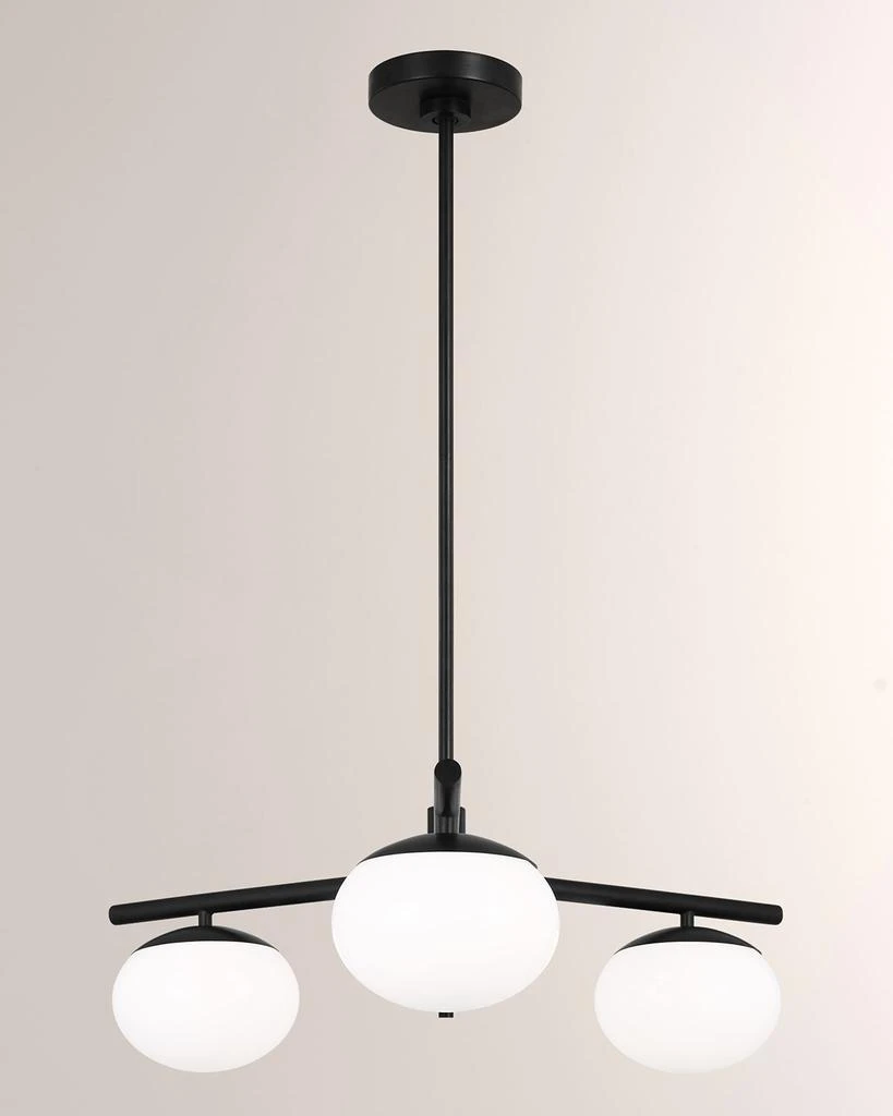 商品Visual Comfort Studio|Lune Semi Flush Mount Chandelier By Ellen Degeneres,价格¥4093,第2张图片详细描述
