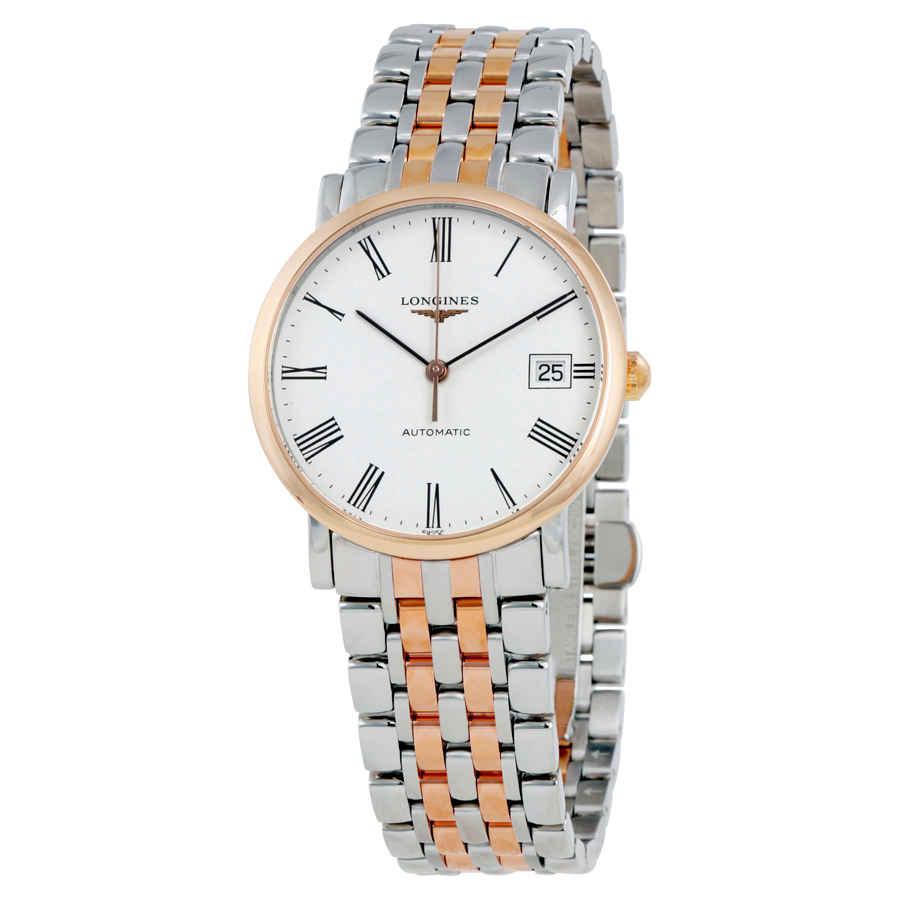 Longines Elegant Automatic White Dial Ladies Watch L4.809.5.11.7商品第1张图片规格展示