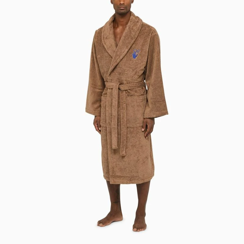 商品Off-White|Off-White™ Dove grey bathrobe,价格¥2075,第5张图片详细描述