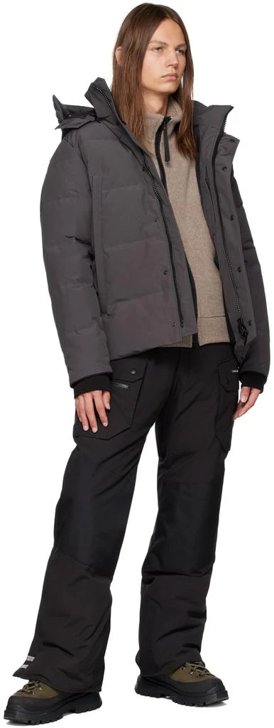 商品Canada Goose|Gray Wyndham Down Jacket,价格¥10672,第5张图片详细描述