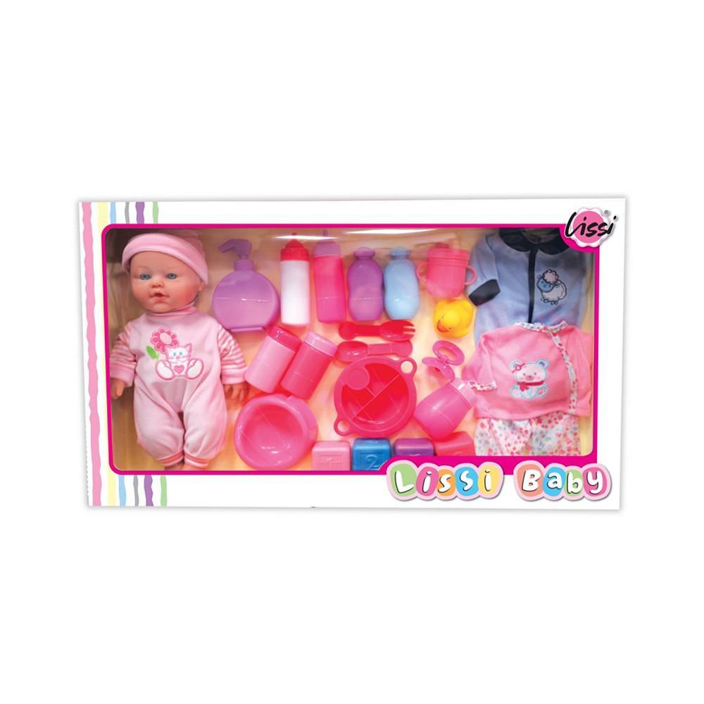 商品Lissi Dolls|Baby Doll with Accessories Extra Outfits,价格¥144,第4张图片详细描述
