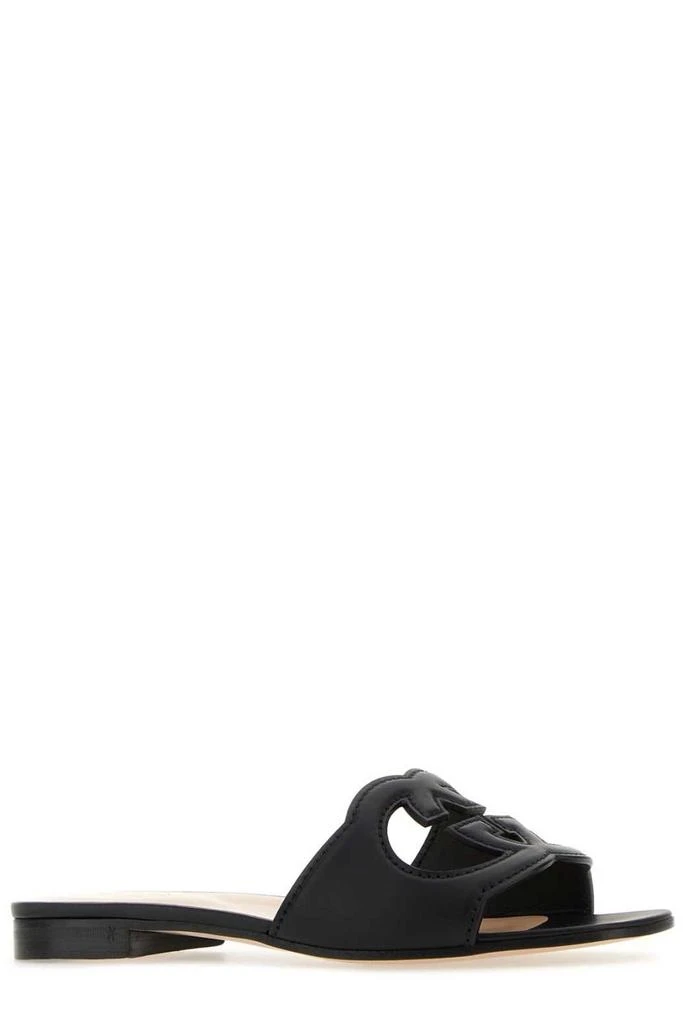 商品Gucci|Gucci Logo Cut-Out Sandals,价格¥3682,第2张图片详细描述