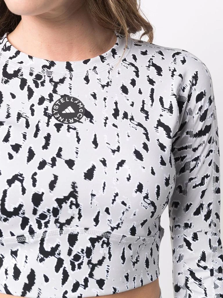 商品Adidas|ADIDAS BY STELLA MCCARTNEY - Recycled Polyester Crop Sweatshirt,价格¥437,第3张图片详细描述