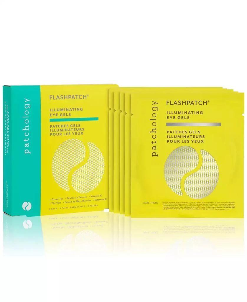 商品Patchology|FlashPatch Illuminating Eye Gels, 5-Pk.,价格¥116,第1张图片